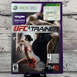 UFC Personal Trainer Xbox 360 Kinect Fitness Game Ultimate Fighting Championship